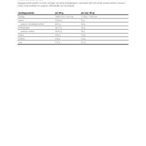 Energy OatSnack Bar - 65 gram afbeelding 3