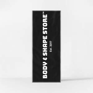 Body & Shape Store Sporthanddoek - 100 x 50 cm - Black & White afbeelding 1