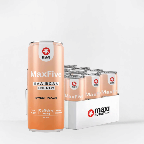 Maxi Nutrition MaxFive EAA/BCAA Energy Drink - 12 x 330 ml