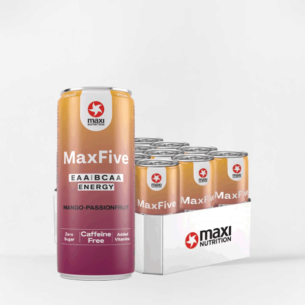 Maxi Nutrition MaxFive EAA/BCAA Energy Drink - 12 x 330 ml