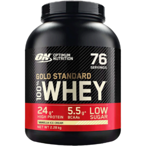 Optimum Nutrition 100% Whey Gold Standard - 2280 gram afbeelding 2