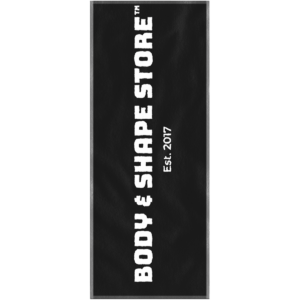 Body & Shape Store Sporthanddoek - 100 x 50 cm - Black & White afbeelding 2